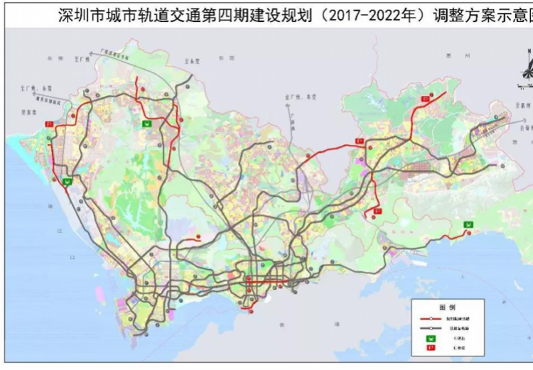 深圳规划地铁16号线南延段拟3年后开通,与18,19号线换乘